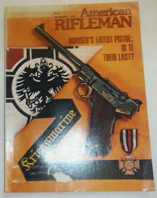 American Rifleman Magazine Mauser's Lastest Pistol December 1979 020615R