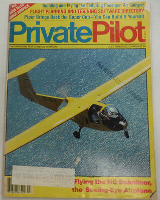 Private Pilot Magazine Flying The HB Scanliner July 1988 FAL 060515R2