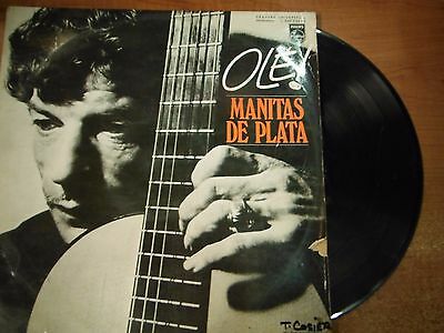 33 RPM Vinyl Ole! Manitas De Plata Philips Record 844536PY MONO/Stereo 040715SM
