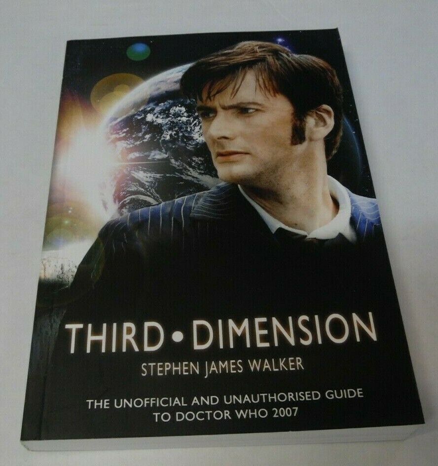 Doctor Who Third Dimension by Stephen James Walker Paperback 032120LLE