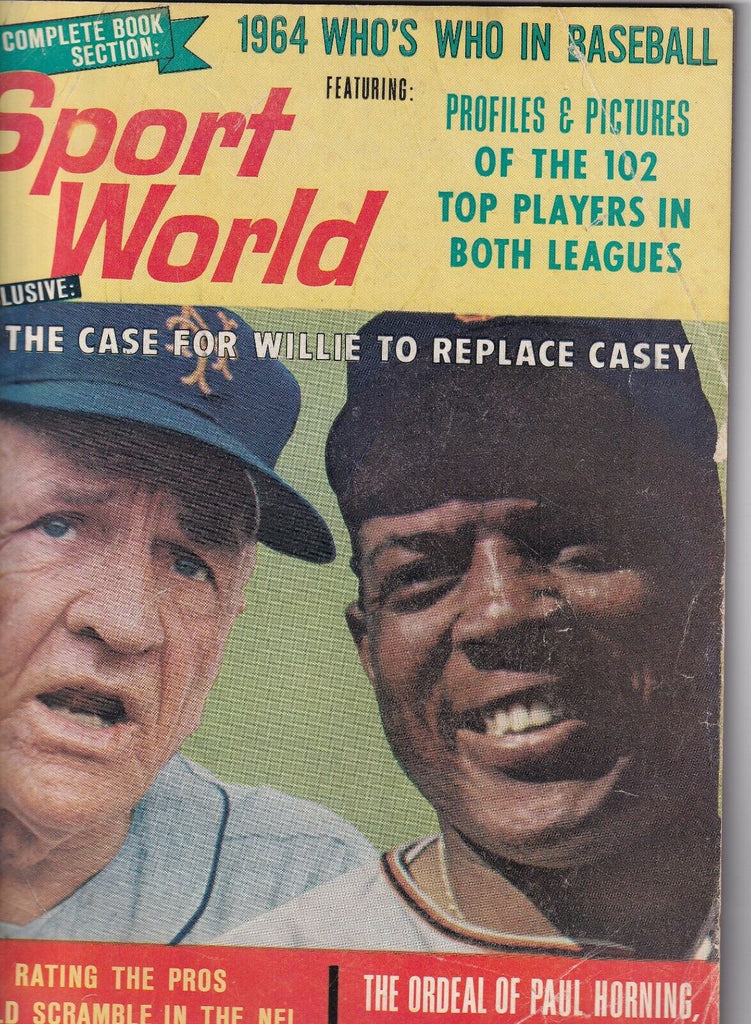 Sport World Magazine Willie Stargell Paul Horning October 1964 051919nonr