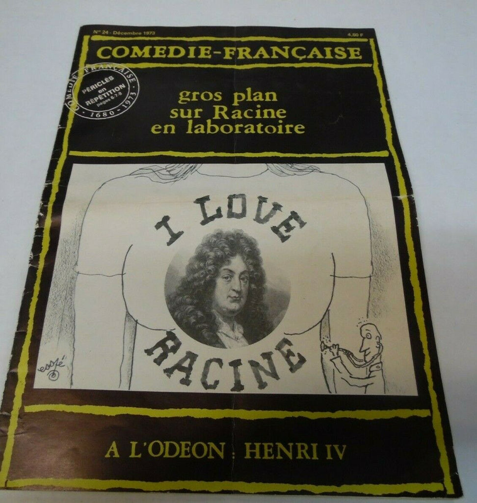 Comedie Francaise Gros Plan Sur Racine en laboratoire 020820LLE