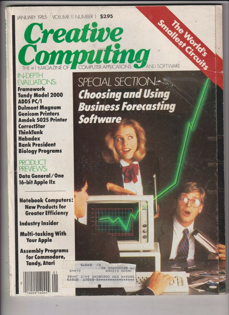 Creative Computing Mag Business Forecasting Software January 1985 121019nonr