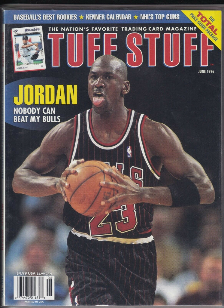 Tuff Stuff Magazine Michael Jordan Kenner Calendar June 1996 080619nonr