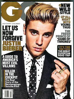 GQ Magazine March 2016 Justin Bieber EX 061416jhe