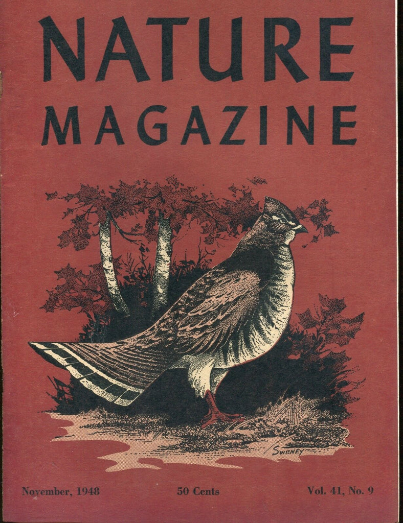 Nature Magazine November 1948 EX w/ML On Back 012017jhe