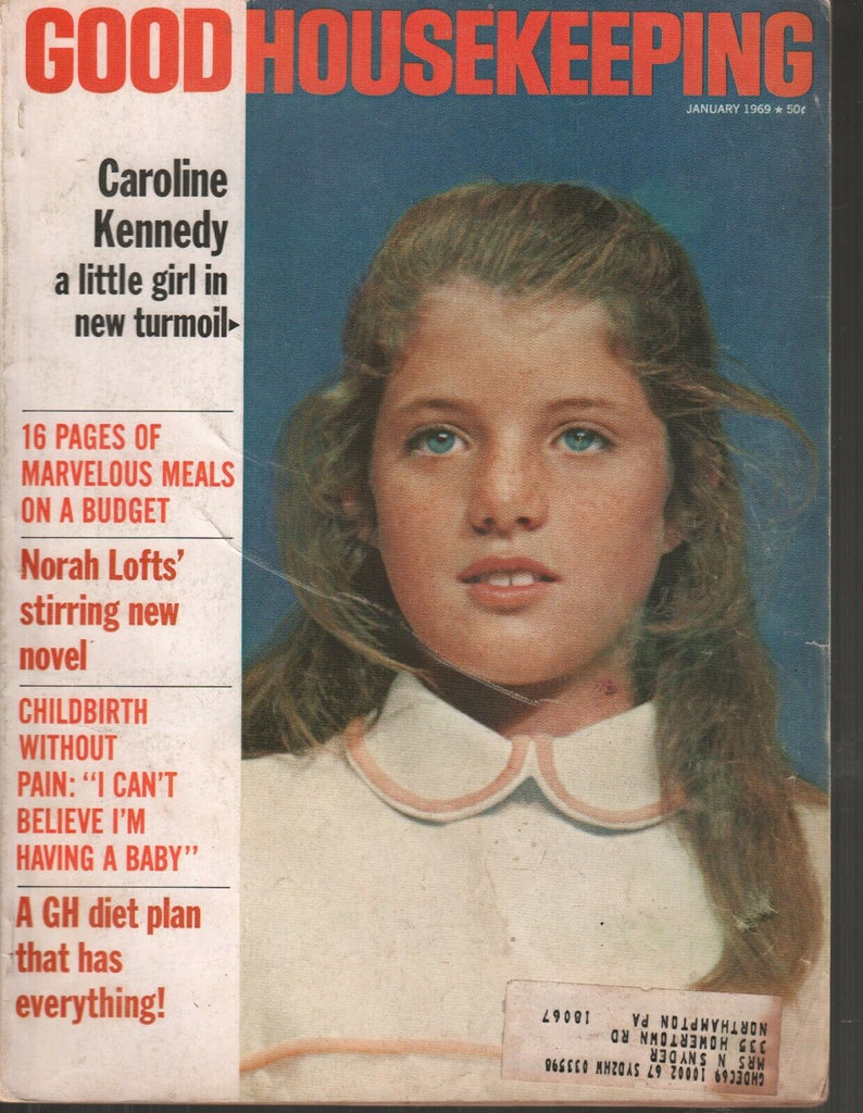 Good Housekeeping January 1969 Caroline Kennedy Norah Lofts 072419AME3