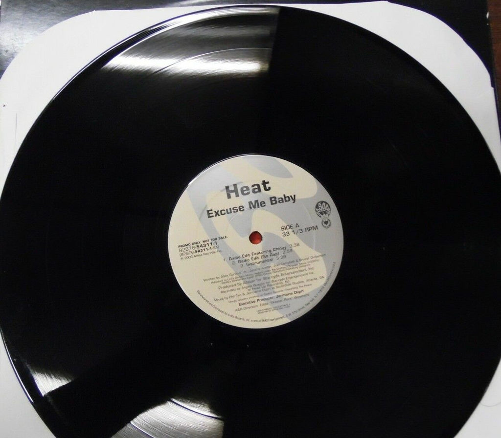 Heat Excuse me Baby 12" Single PROMO 032018LLE