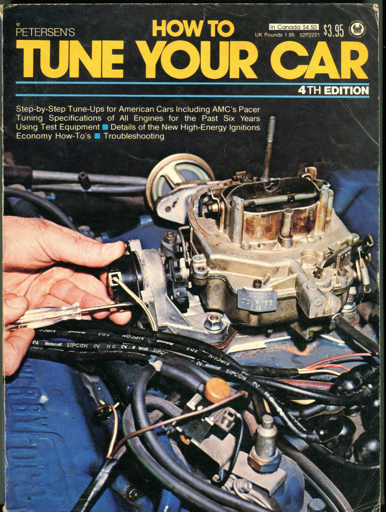 Petersen's How To Tune Your Car 4th Edition 1975 VG 091916jhe