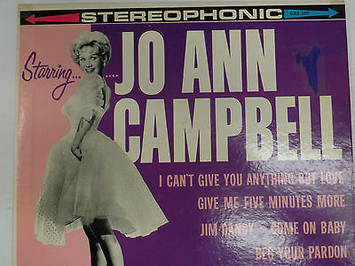 STARRING JO ANN CAMPBELL 33 RPM EX 111115 TLJ