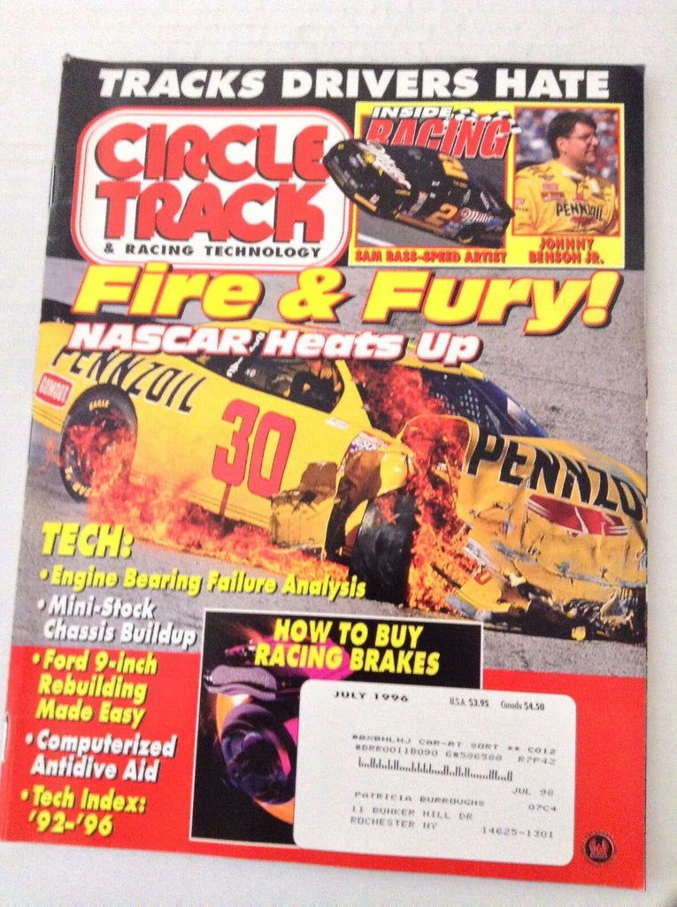 Circle Track Magazine Engine Bearing Failure Analysis July 1996 040417NONRH