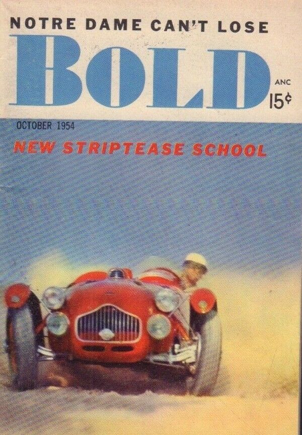 Bold Digest October 1954 Jan Sterling Cheesecake Pin Up 091318AME