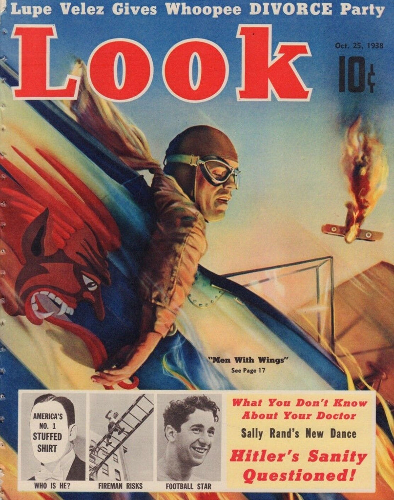 Look October 25 1938 Lupe Velez President Roosevelt Sally Rand 010219DBE