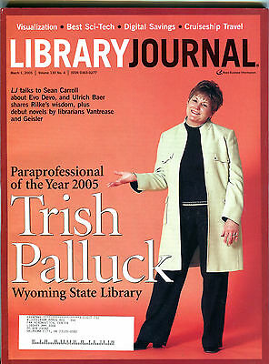 Library Journal Magazine March 1 2005 Trish Palluck EX FAA 030816jhe