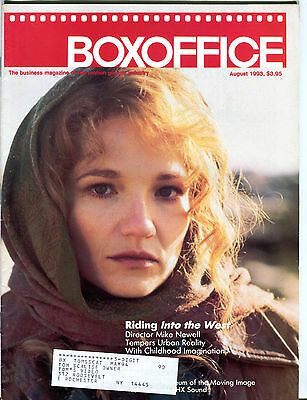 Box Office Magazine August 1993 Ellen Barkin Into The West EX 040516jhe