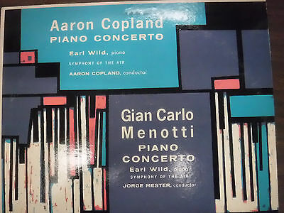 Aaron Copland & Gian Carlo Menotti Piano Concertos 33RPM 012716 TLJ