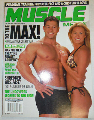 Muscle Media Magazine Secrets To Big Legs February 2003 031915R
