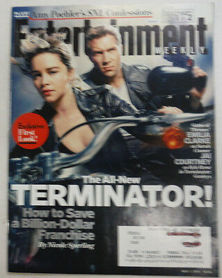 Entertainment Weekly Magazine Terminator & Emilia Clarke November 2014 051115R