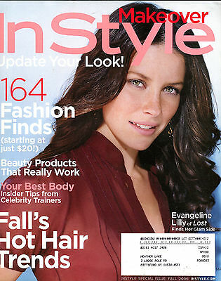 In Style Makeover Magazine Fall 2006 Evangeline Lilly EX 022516jhe