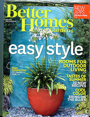 Better Homes & Gardens Magazine May 2015 Easy Style EX 032216jhe