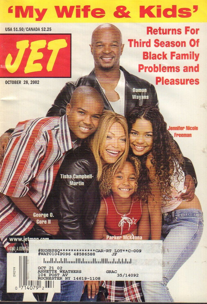 Jet Magazine October 28 2002 Damon Wayans 080717nonjhe