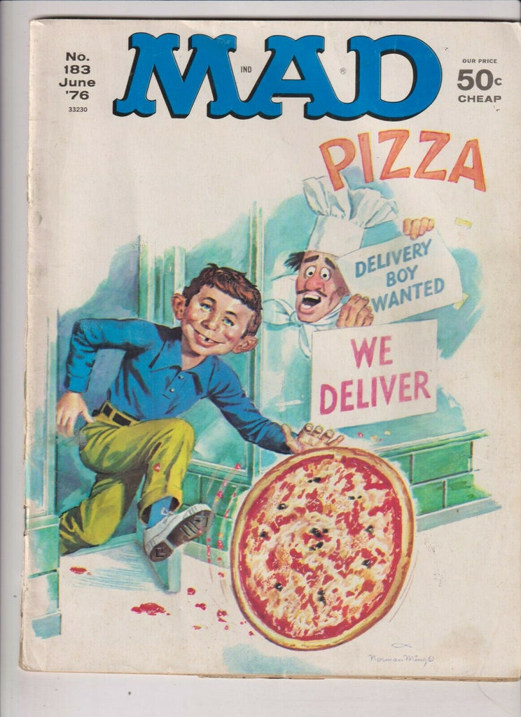 Mad Mag Pizza Delivery Boys June 1976 111519nonr
