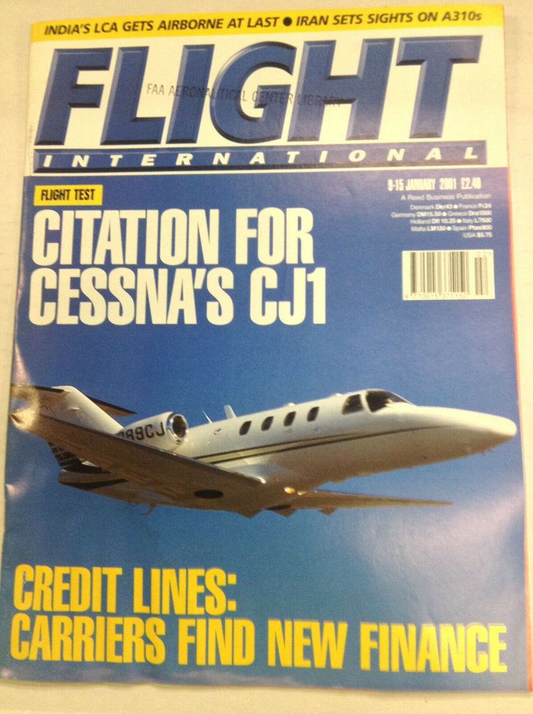 Flight International Magazine Cessna CJ1 India LCA January 2001 FAL 042617nonr2