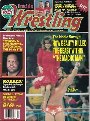 Inside Wrestling Randy Savage & Elizabeth June 1988 022719nonr