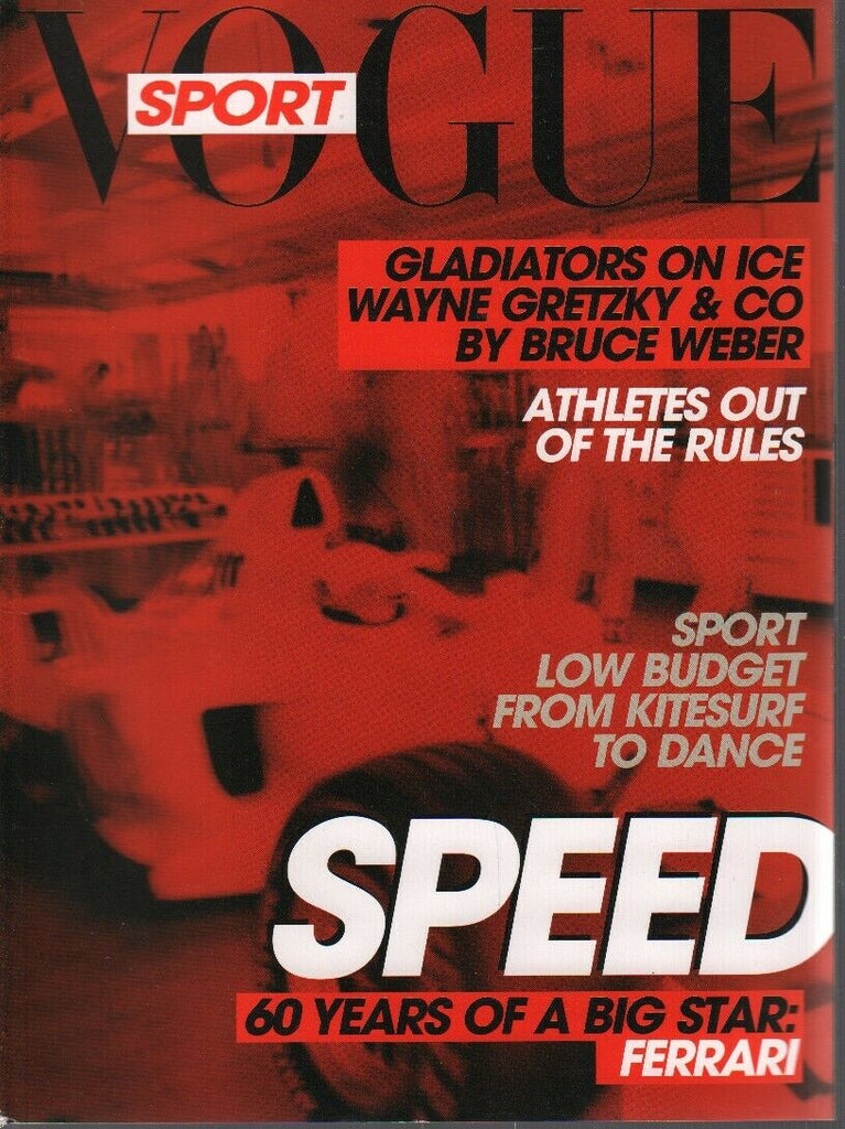Vogue Sport Italian July-August 2007 Wayne Gretzky by Bruce Weber 030620AME