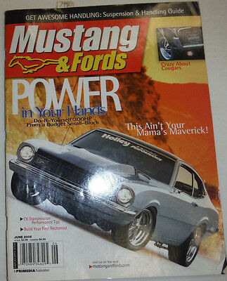 Mustangs & Fords Magazine Power In Your Hands C6 Transmission June 2005 032515R2