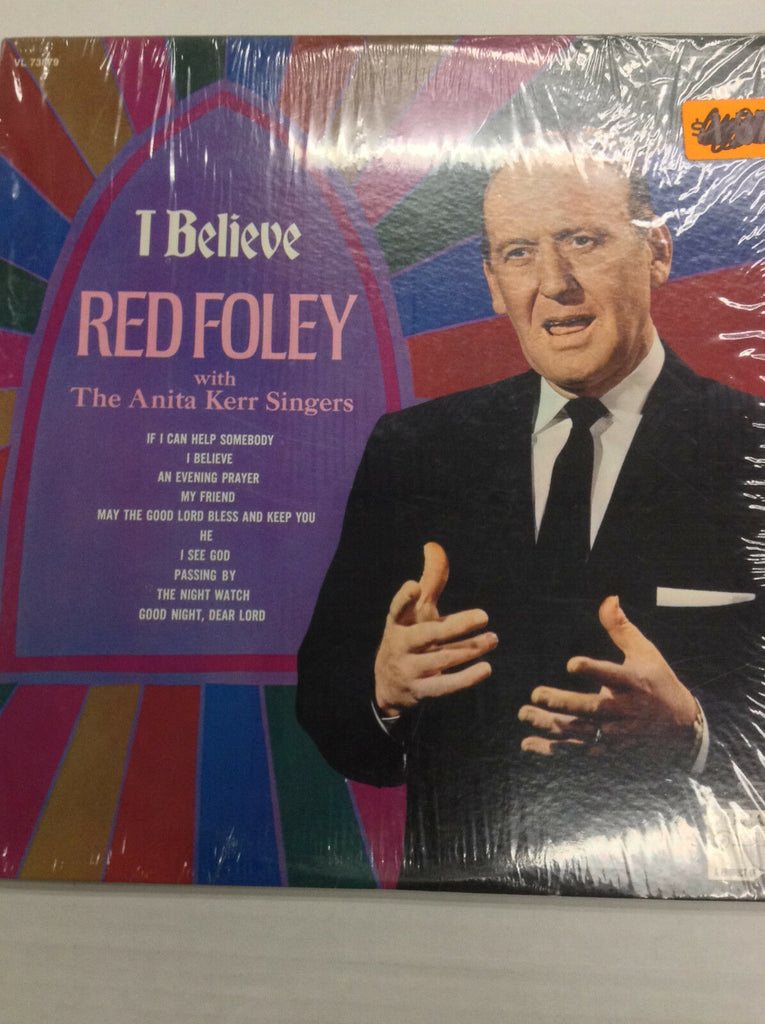 I Believe Red Foley Anita Kerr VL73879 Vocalion W/SW 33RPM 031617RR