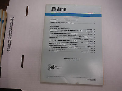 AIAA Journal Magazine Cascade Flow Analysis January 1981 FAL 071615R