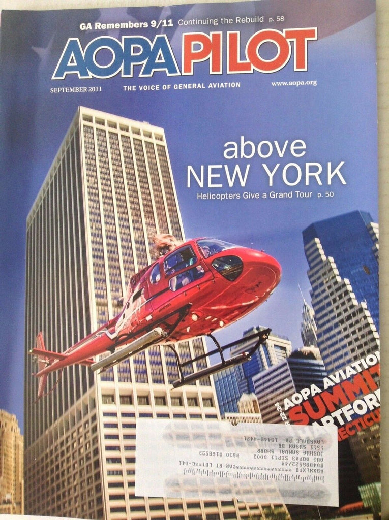AOPA Pilot Magazine Above New York September 2011 081617nonrh2