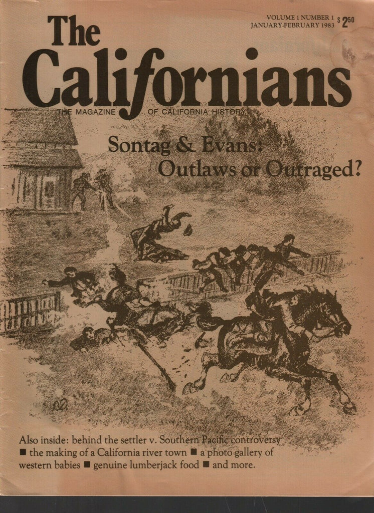 The Californians Jan-February 1983 First Issue Sontag & Evans 082520AME
