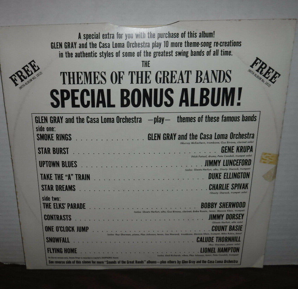 Themes of the great bands various songs/artists PRO2193 011318LLE