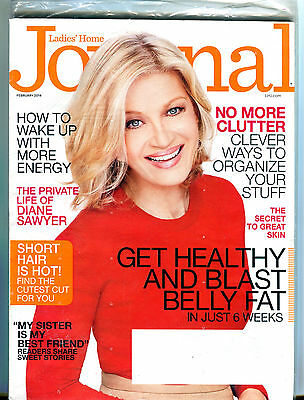 Ladies' Home Journal Magazine February 2014 Diane Sawyer EX 040816jhe