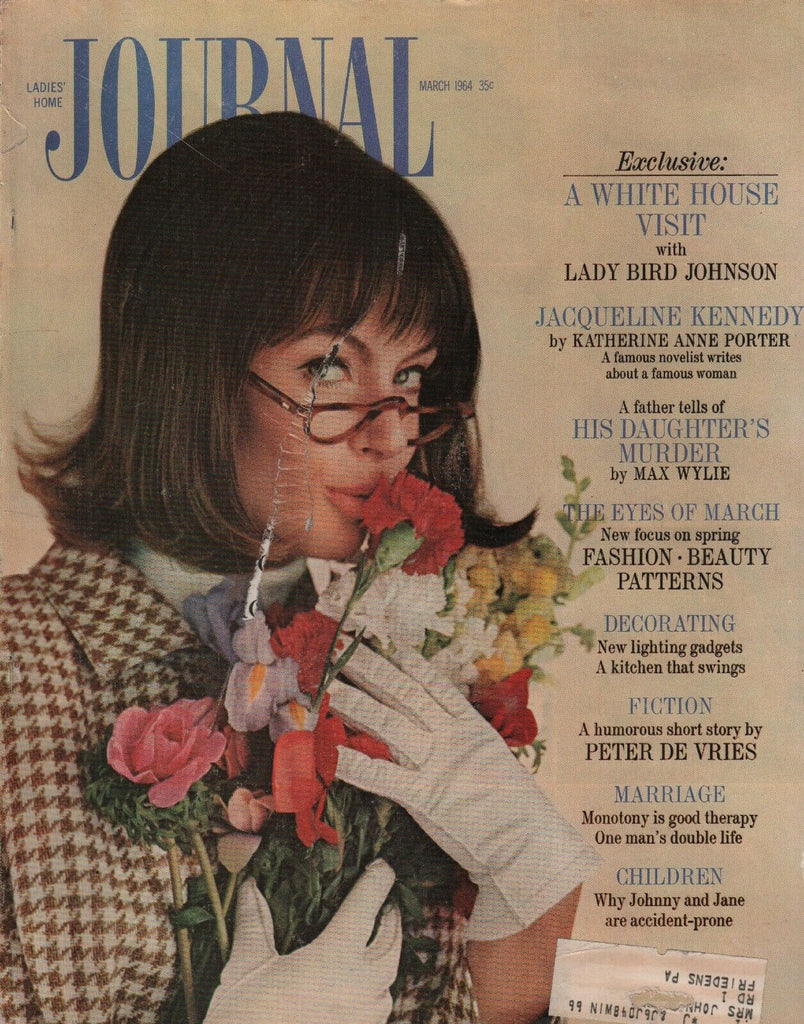 Ladies' Home Journal March 1964 Jacqueline Kennedy Lady Bird Johnson 093019AME2