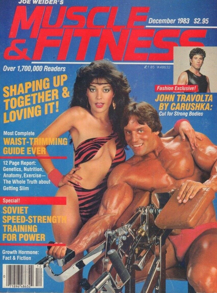 Muscle & Fitness December 1983 John Travolta Bob Birdsong Patty Kotero 121318DBE
