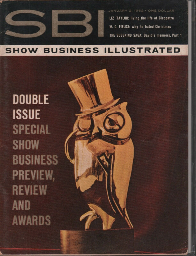 Show Business Illustrated January 2 1962 Liz Taylor David Susskind 070618DBE