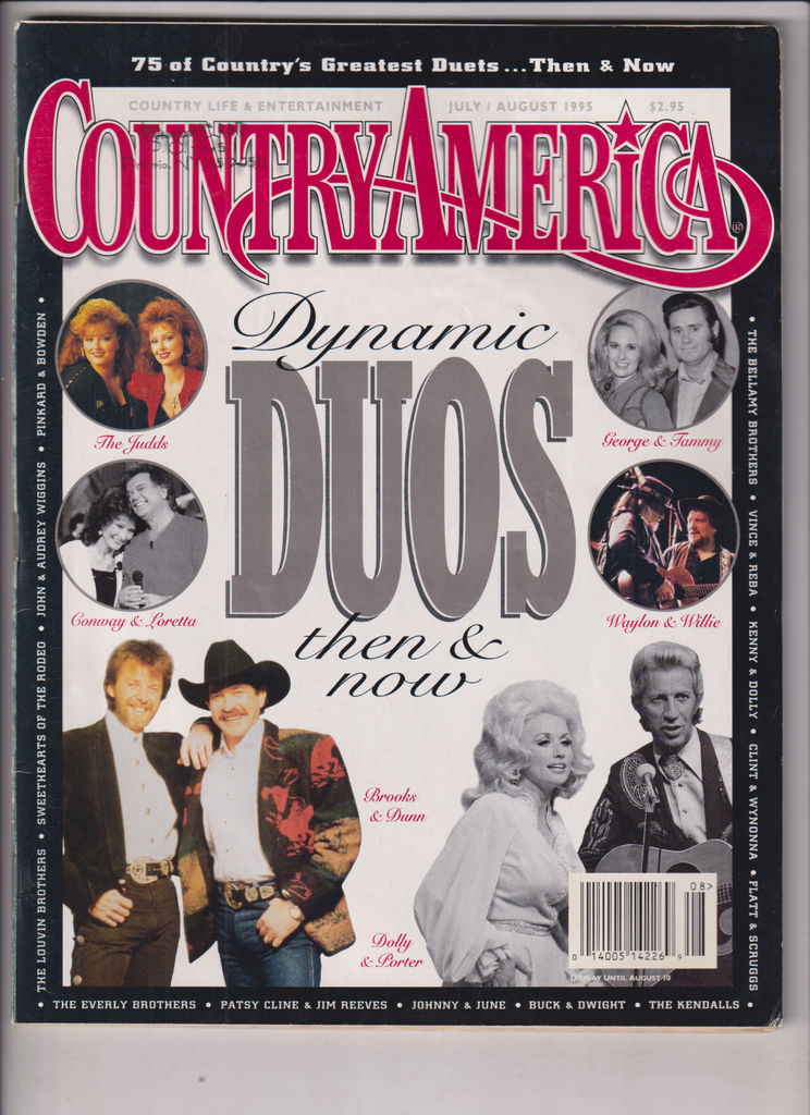 Country America Mag Dynamic Duos Then & Now July/August 1995 122019nonr