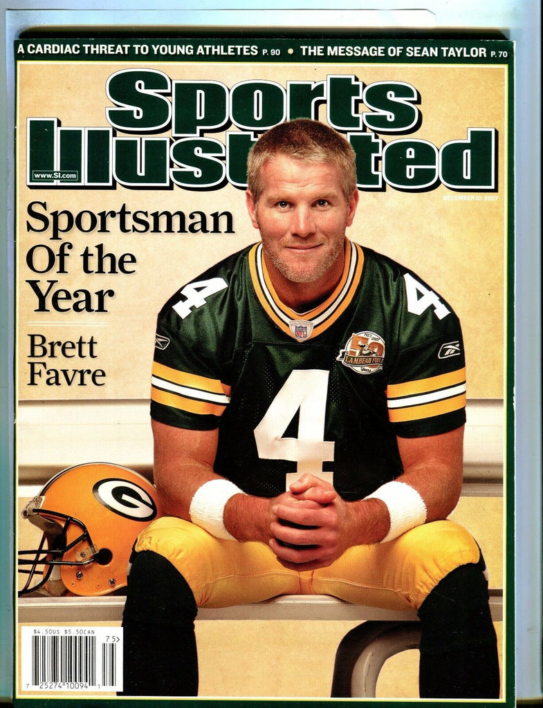 Sports Illustrated Magazine December 10 2007 Brett Favre EX 060617nonjhe