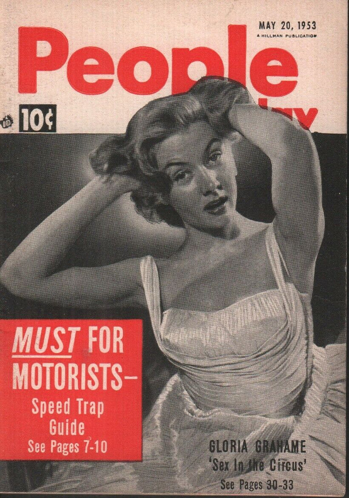 People Today May 20 1953 Gloria Grahame Cheesecake Pin Up 070819AME