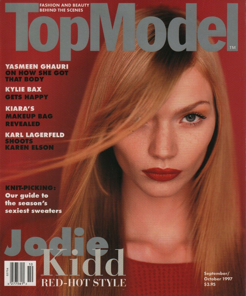 Top Model Magazine Sept/Oct 1997 Jodie Kidd Kylie Bax Yasmeen Ghauri 091919AME