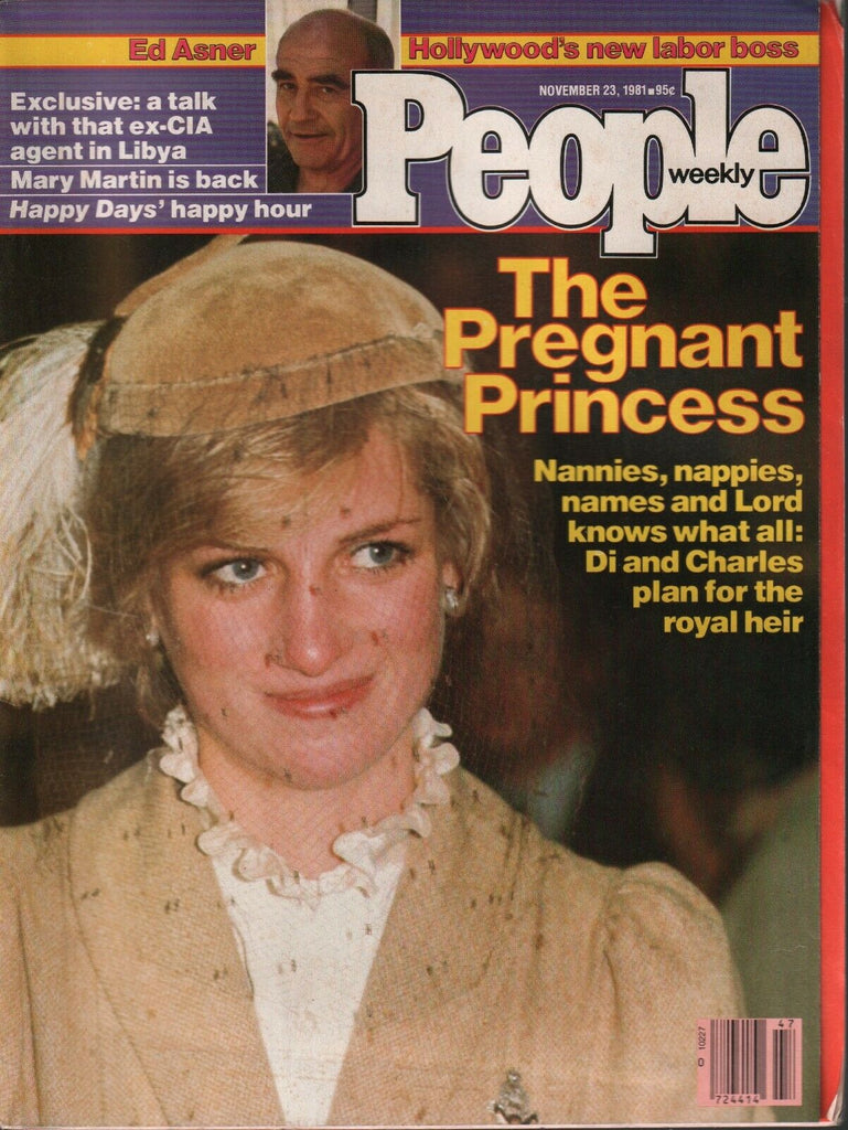 People Weekly November 22 1981 Princess Diana Ed Asner Mary Martin 020520AME