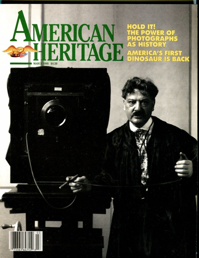 American Heritage Magazine March 1988 Photographs EX No ML 051517nonjhe