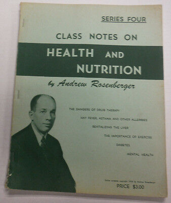 Class Notes On Health And Nutrition Magazine Series 4 Dangers Of Drugs 070615R