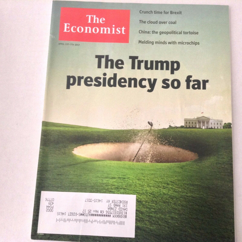 The Economist Magazine Donald Trump's Presidency April 1-7, 2017 060817nonrh