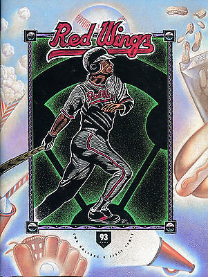 1993 Rochester Red Wings Yearbook 1993 EX 041216jhe