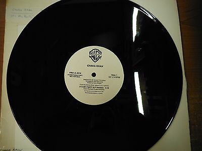 33 RPM Vinyl Chaka Khan It's My Party WB Records PROA3316 PROMO 032615SM