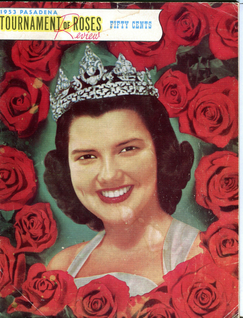 Tournament Of Roses Pasadena Rose Bowl Parade Review 1953 VGEX 081716jhe